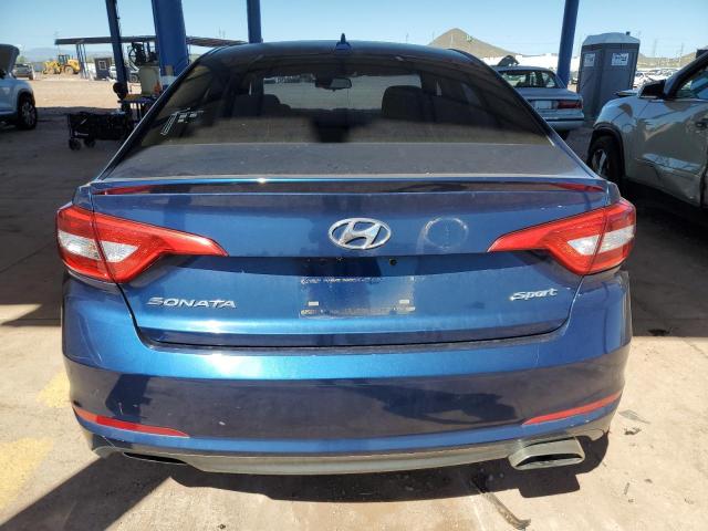  HYUNDAI SONATA 2017 Синий