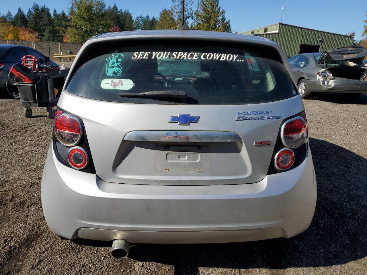 2015 Chevrolet Sonic Ltz VIN: 1G1JE6SB7F4190462 Lot: 86410265