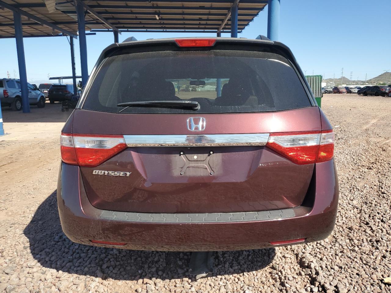 2012 Honda Odyssey Exl VIN: 5FNRL5H65CB030539 Lot: 81970265