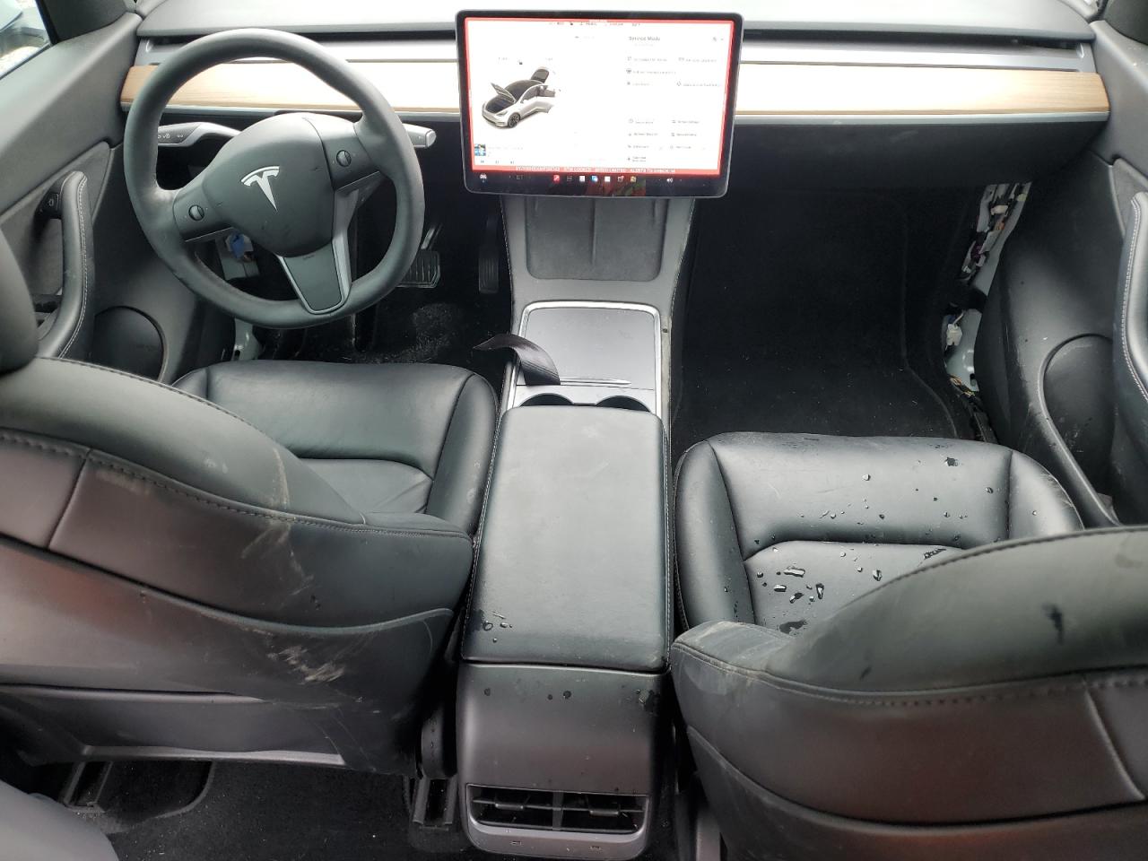 2021 Tesla Model Y VIN: 5YJYGDEEXMF185742 Lot: 87313475