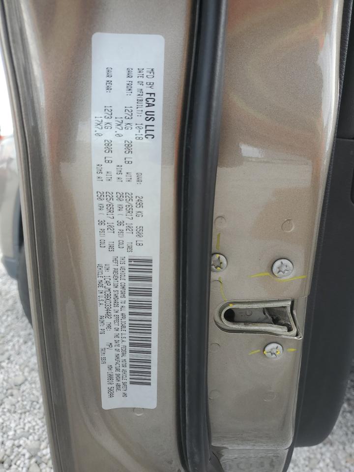 2019 Jeep Cherokee Latitude VIN: 1C4PJMCB6KD334402 Lot: 90064465