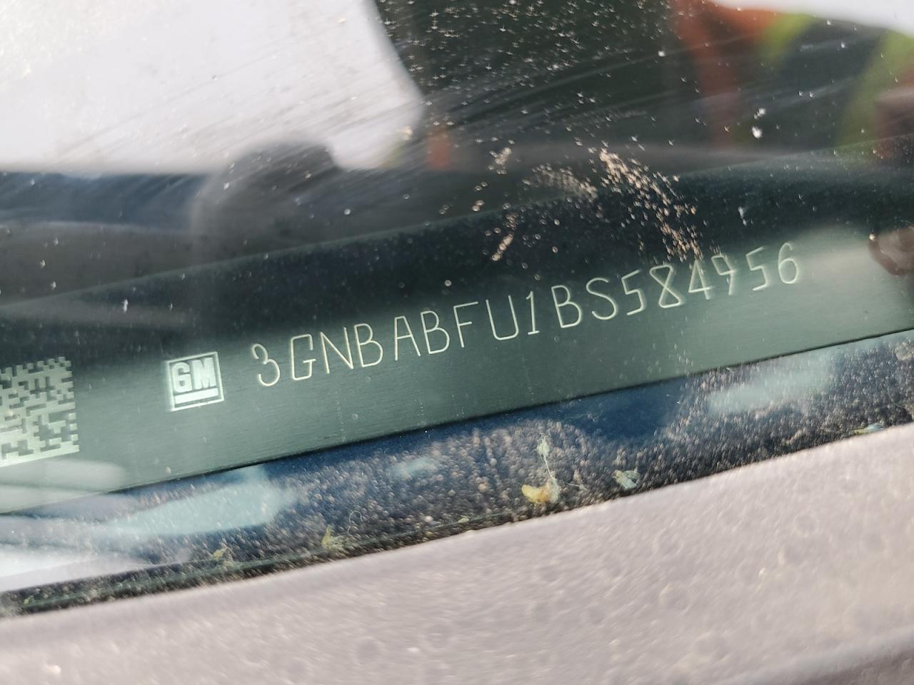 2011 Chevrolet Hhr Lt VIN: 3GNBABFU1BS584956 Lot: 86843695