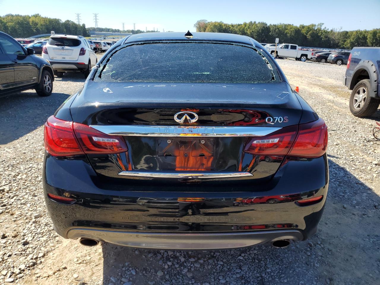 2017 Infiniti Q70 3.7 VIN: JN1BY1APXHM740455 Lot: 86442505