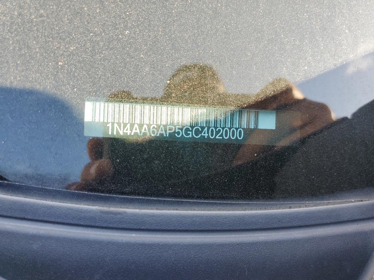 2016 Nissan Maxima 3.5S VIN: 1N4AA6AP5GC402000 Lot: 81971115