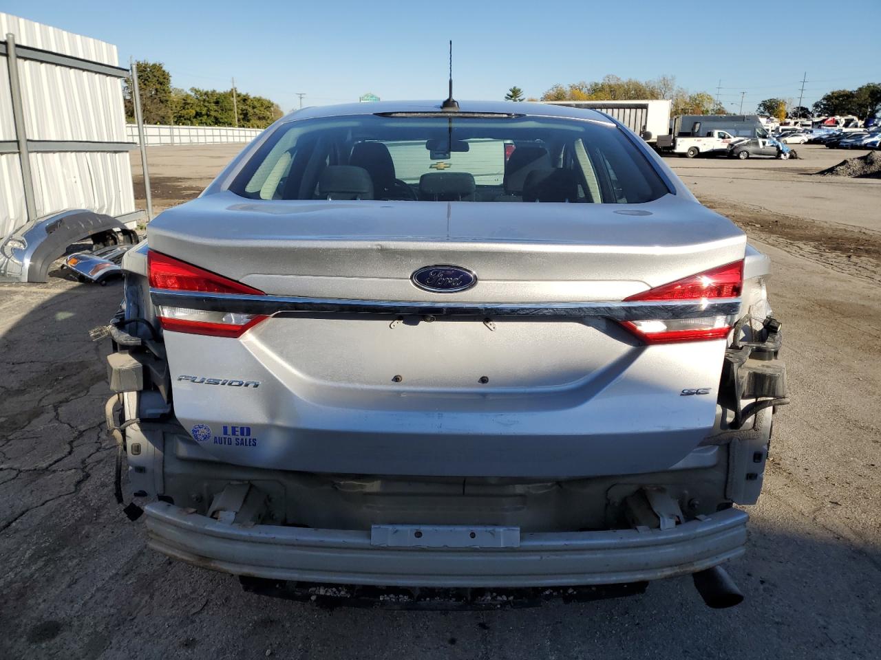 2017 Ford Fusion Se VIN: 3FA6P0H70HR213796 Lot: 82653615