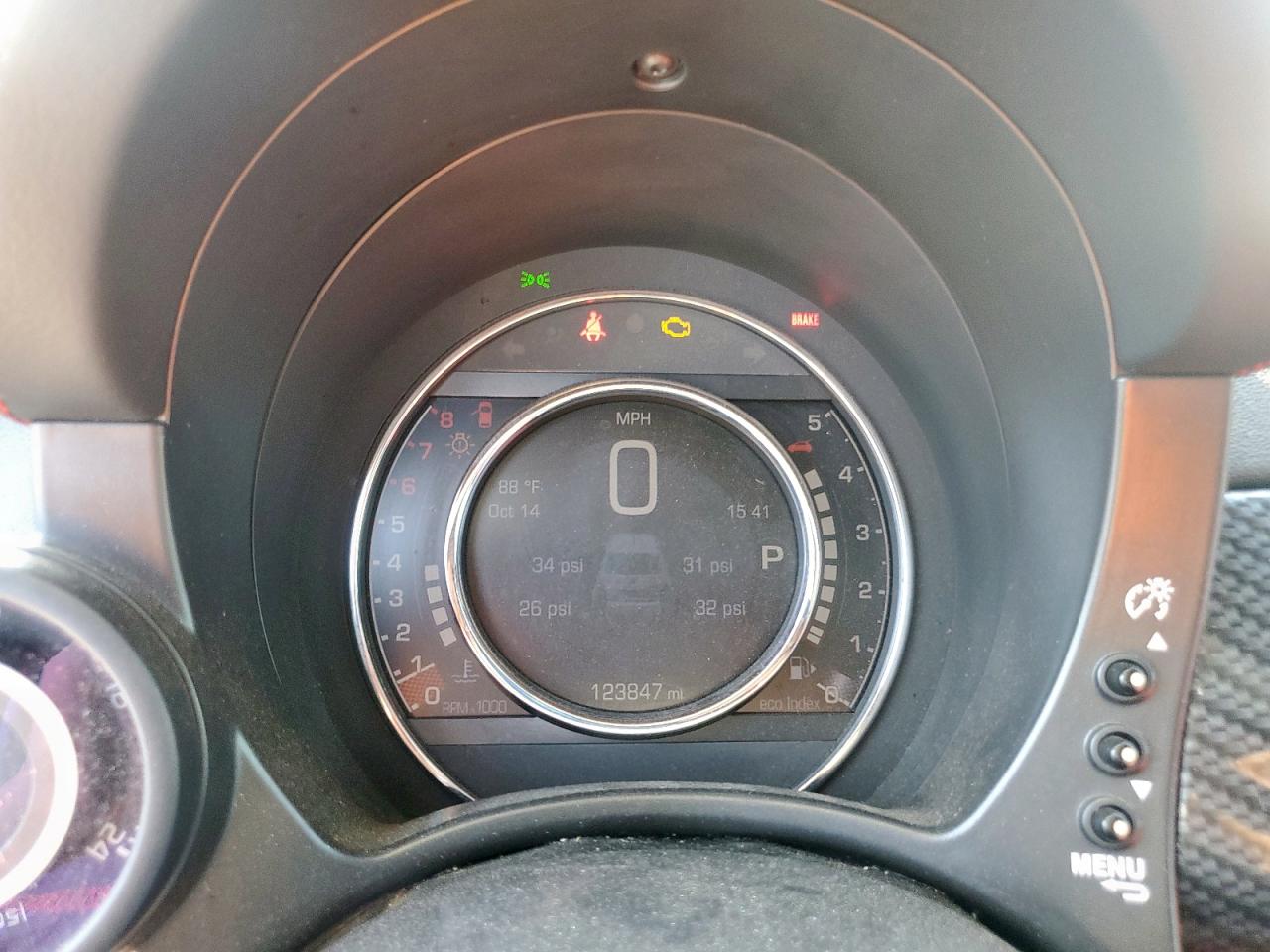 2015 Fiat 500 Abarth VIN: 3C3CFFFH3FT507681 Lot: 85853755