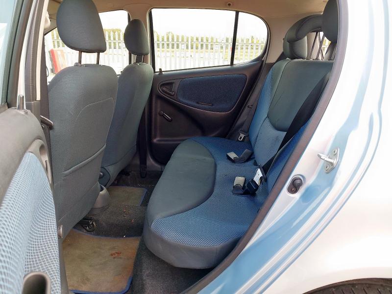 2004 TOYOTA YARIS BLUE 