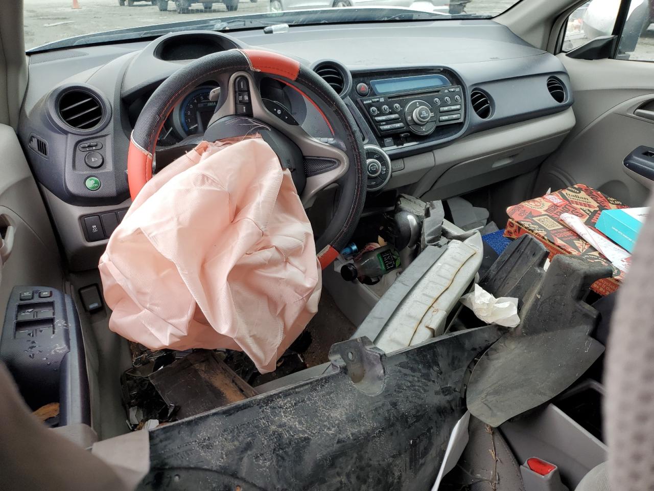 2010 Honda Insight Ex VIN: JHMZE2H74AS001579 Lot: 90097255