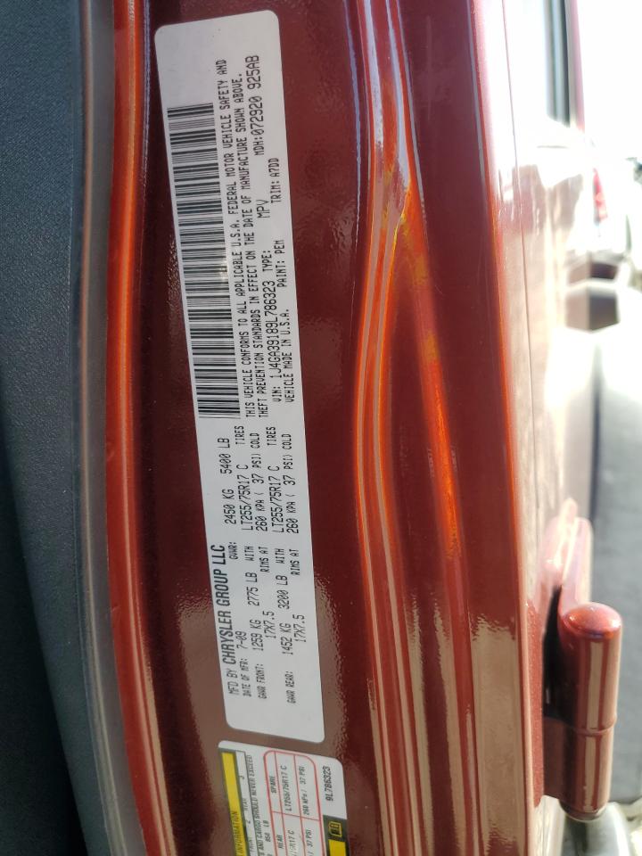 2009 Jeep Wrangler Unlimited X VIN: 1J4GA39189L786323 Lot: 82251295