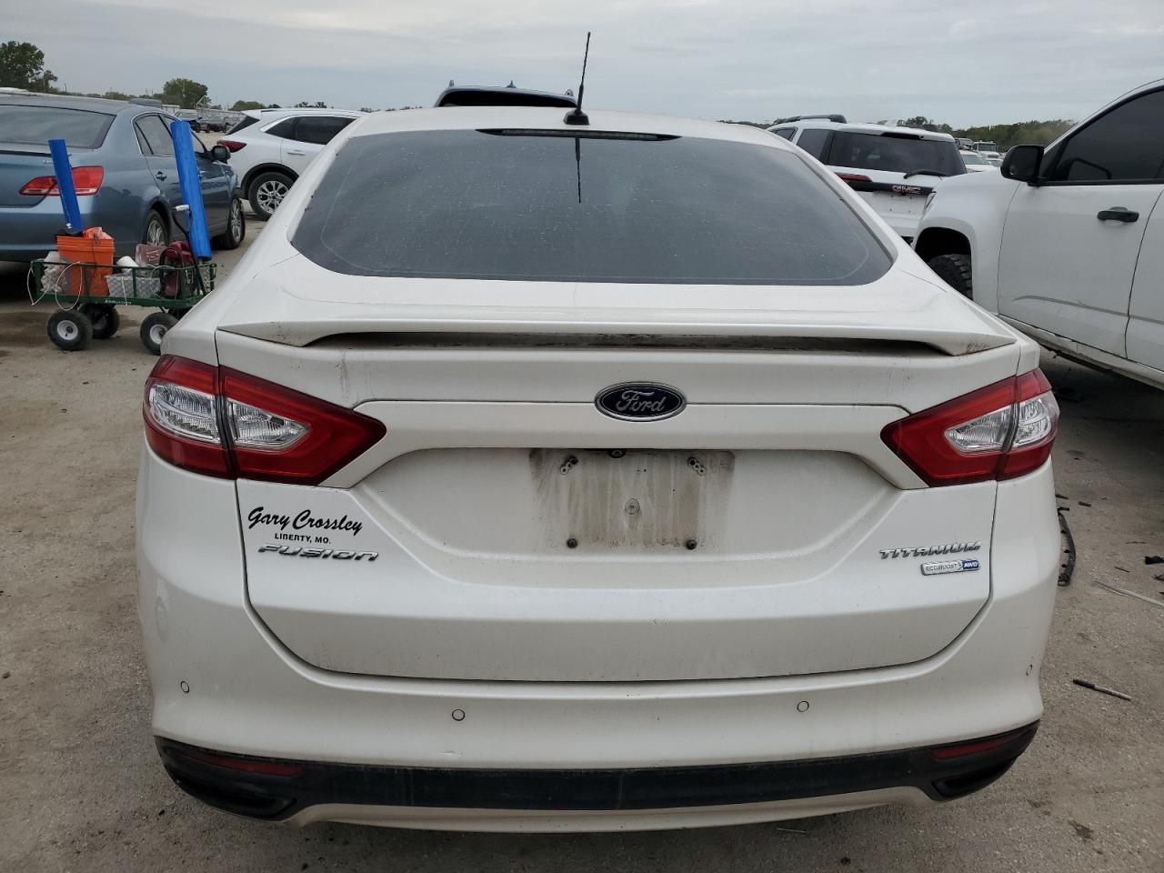 2014 Ford Fusion Titanium VIN: 3FA6P0D93ER255270 Lot: 86472935