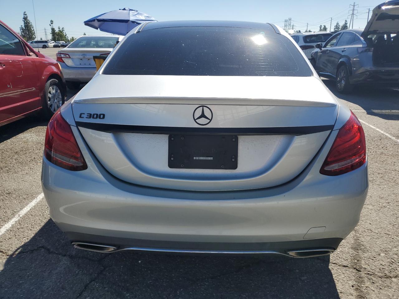 2016 Mercedes-Benz C 300 VIN: 55SWF4JB7GU116127 Lot: 86884515