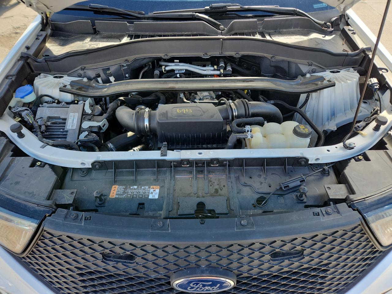 2021 Ford Explorer Police Interceptor VIN: 1FM5K8AC0MNA12516 Lot: 86600145