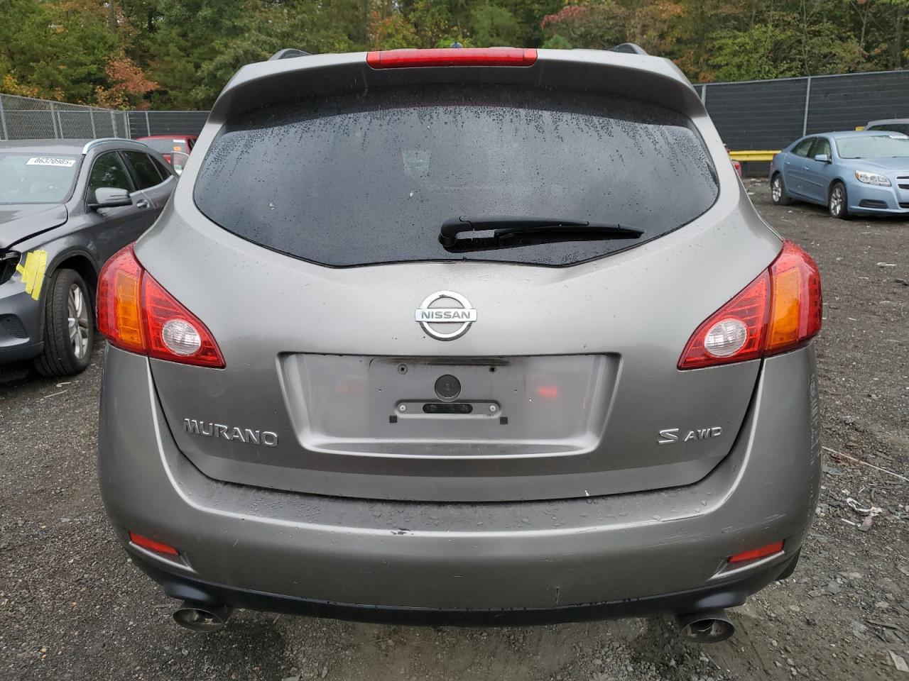 2009 Nissan Murano S VIN: JN8AZ18W19W119361 Lot: 81864645