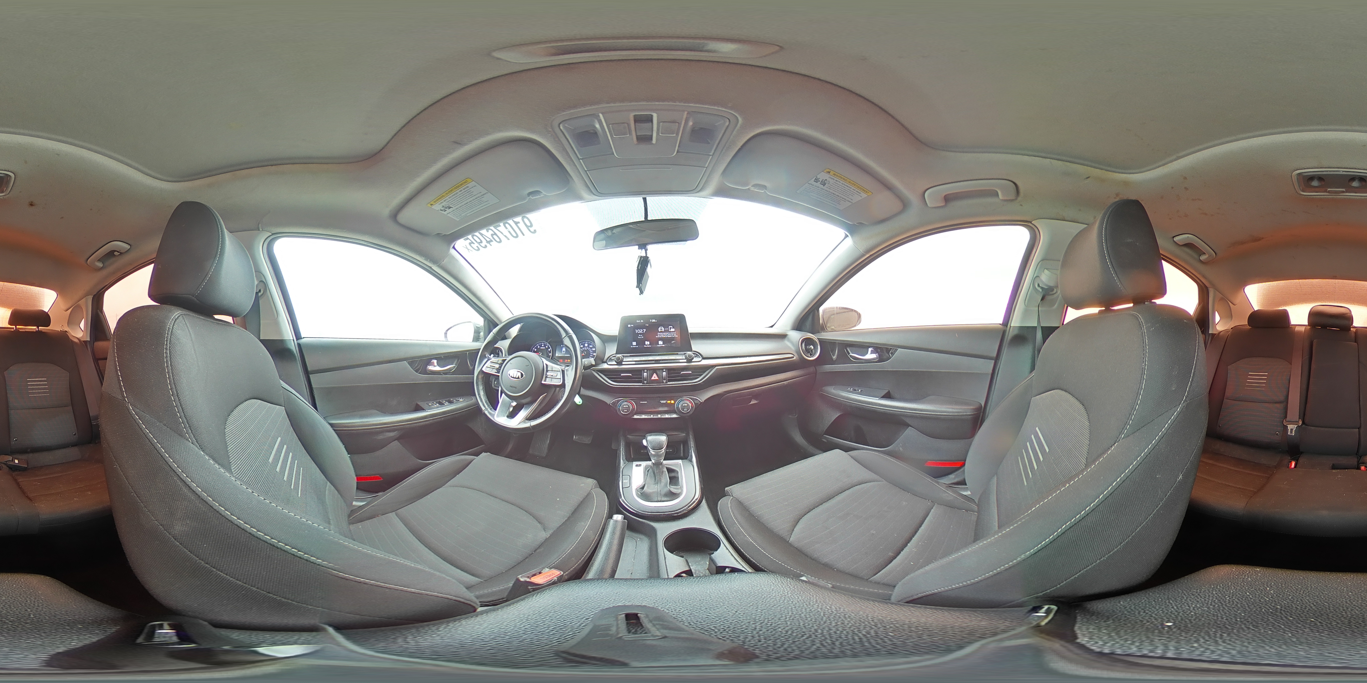 2019 Kia Forte Gt Line VIN: 3KPF34AD2KE110357 Lot: 91076495