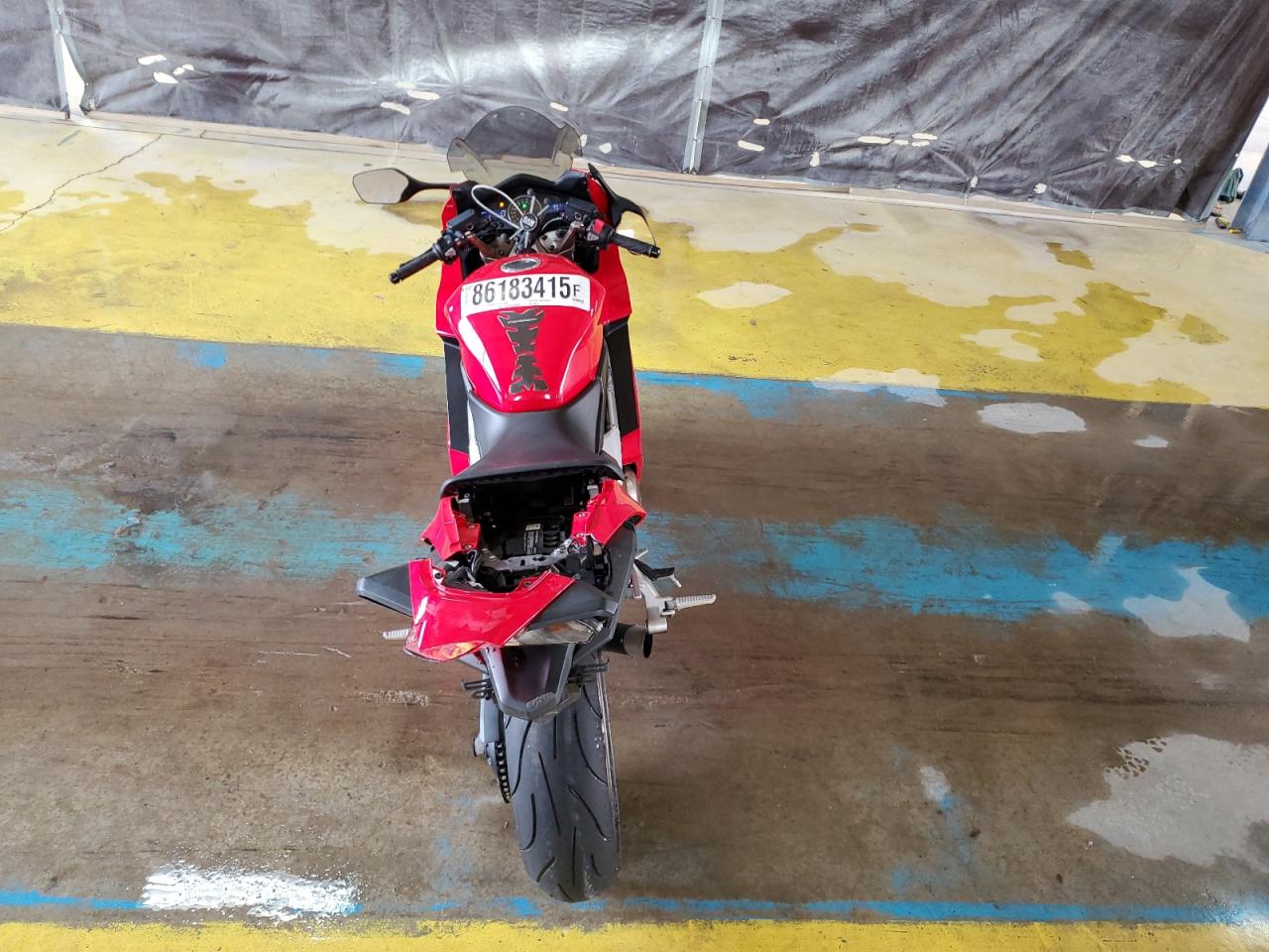 2014 Honda Vfr800 F VIN: JH2RC7915EK000176 Lot: 86183415