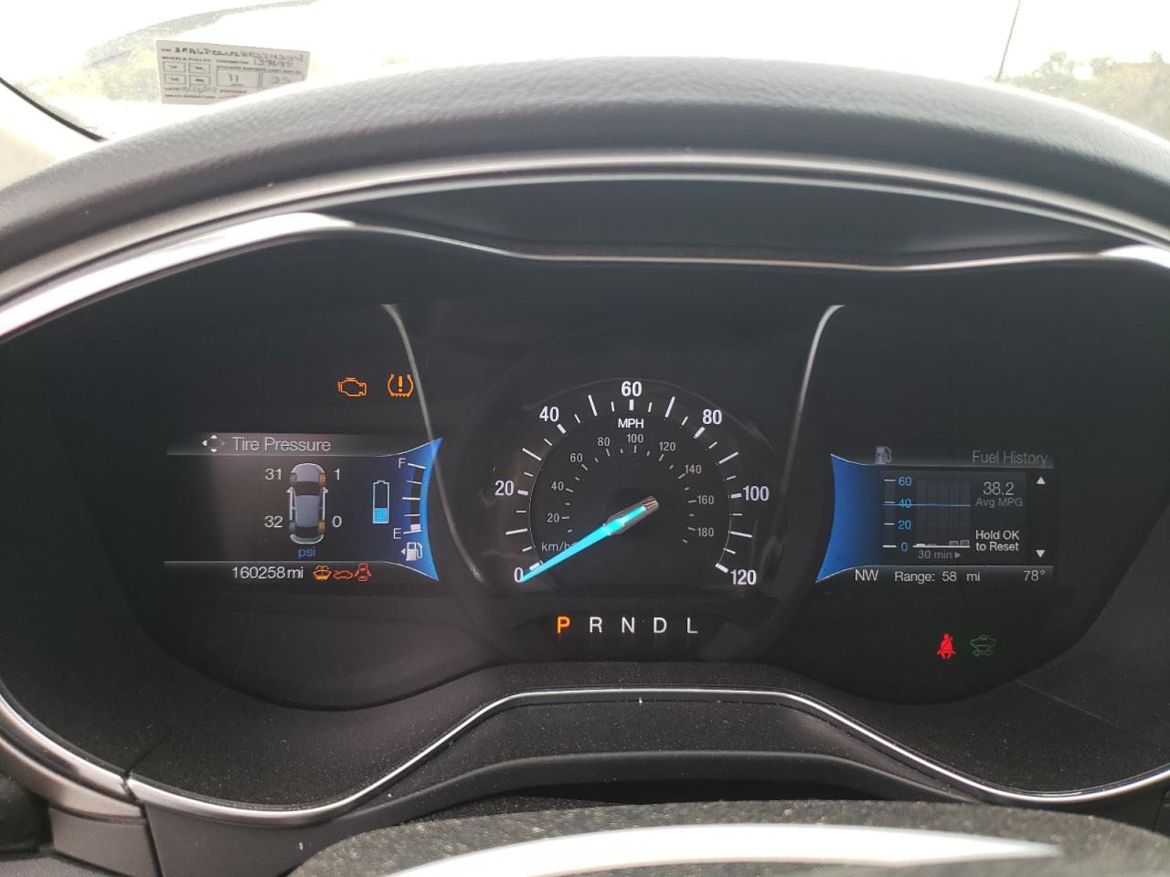 2017 Ford Fusion Se Hybrid VIN: 3FA6P0LUXHR374394 Lot: 85497865