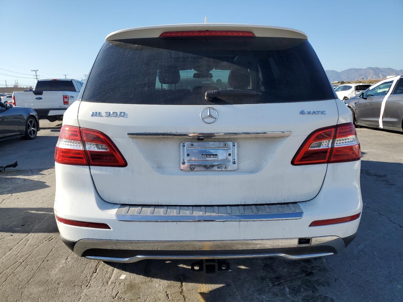 2015 Mercedes-Benz Ml 350 4Matic VIN: 4JGDA5HB7FA478352 Lot: 86505625
