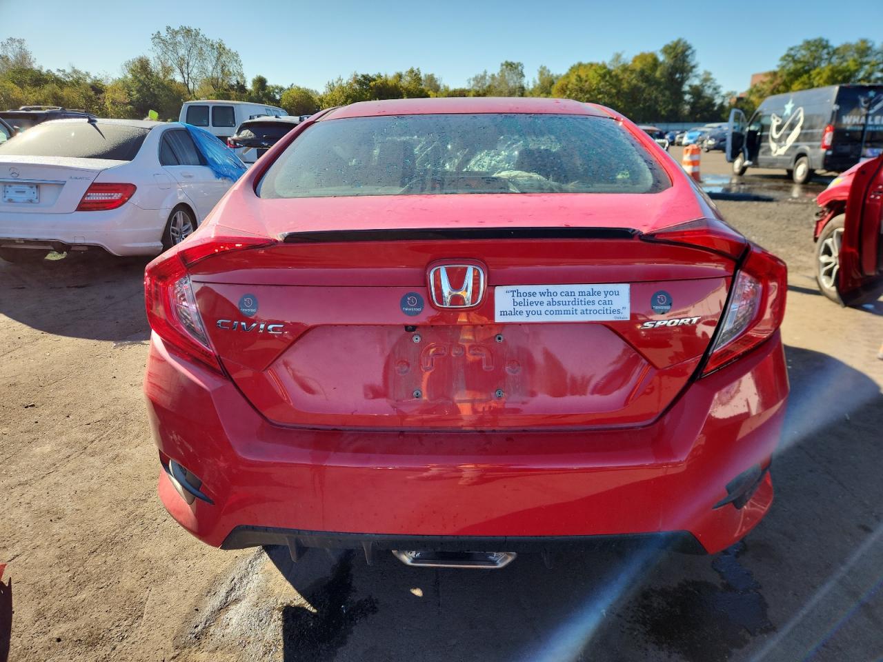 2021 Honda Civic Sport VIN: 2HGFC2F86MH503299 Lot: 83778645