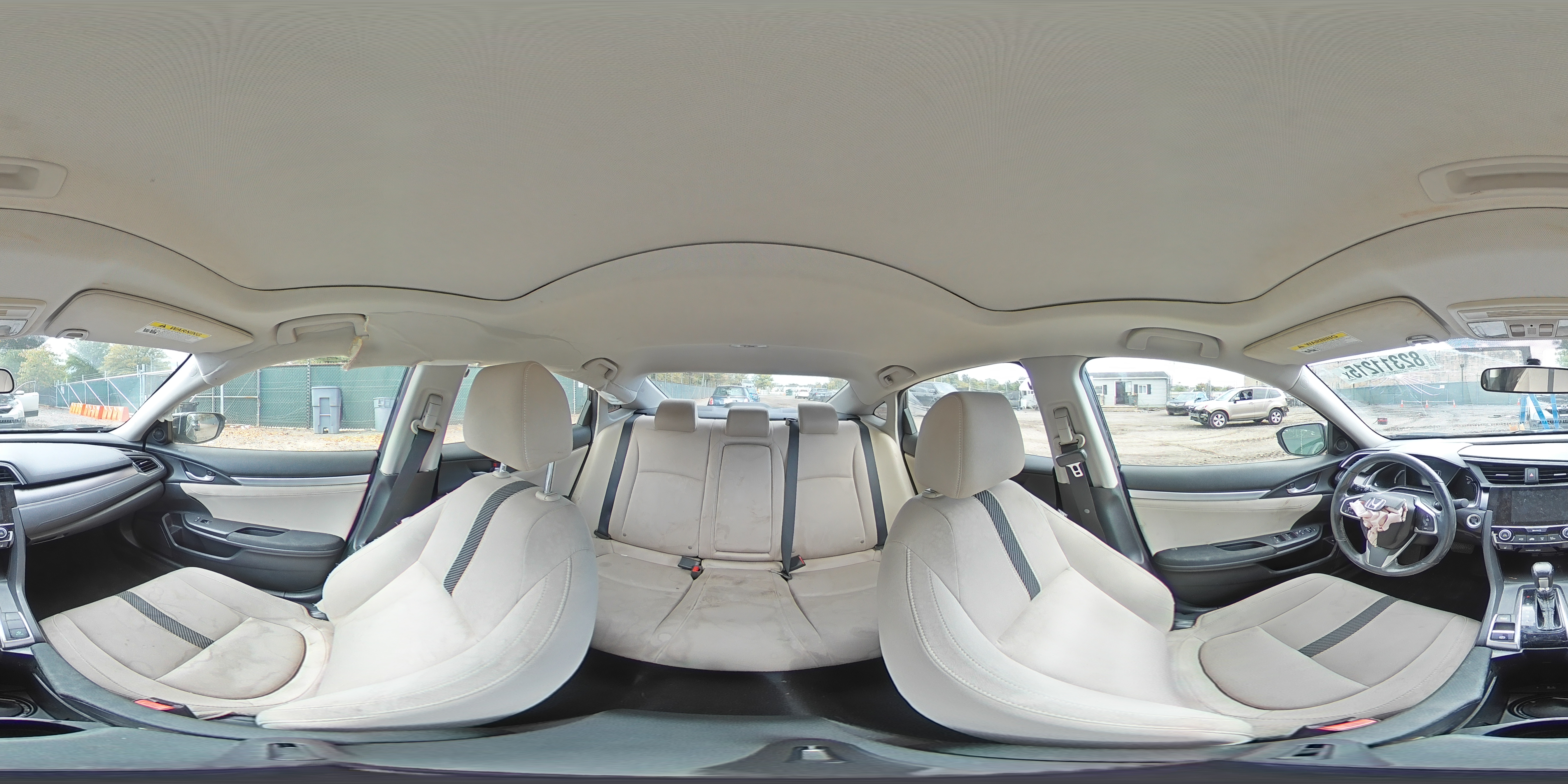 2018 Honda Civic Ex VIN: JHMFC1F39JX031215 Lot: 82311215