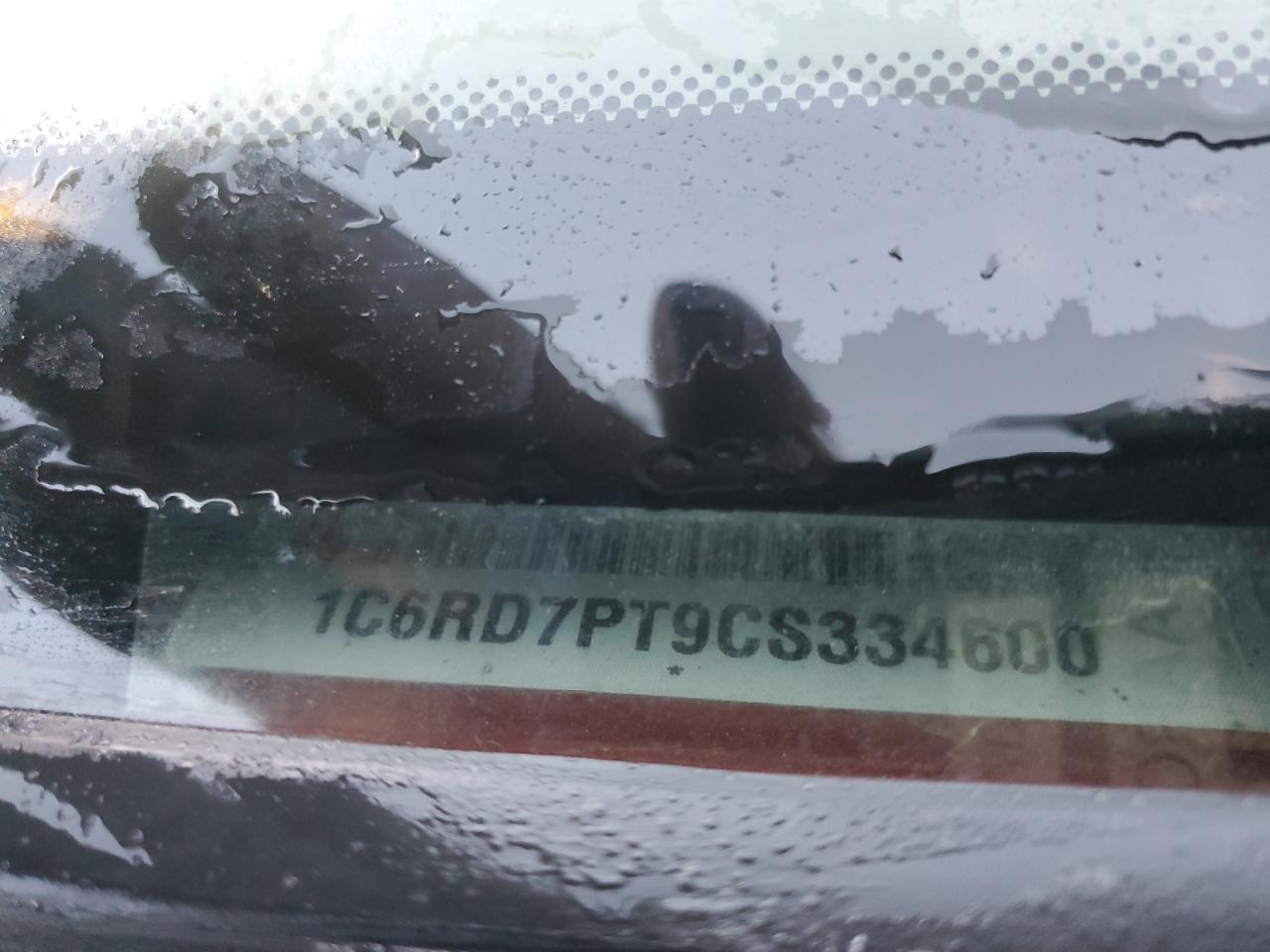 2012 Dodge Ram 1500 Longhorn VIN: 1C6RD7PT9CS334600 Lot: 85582025