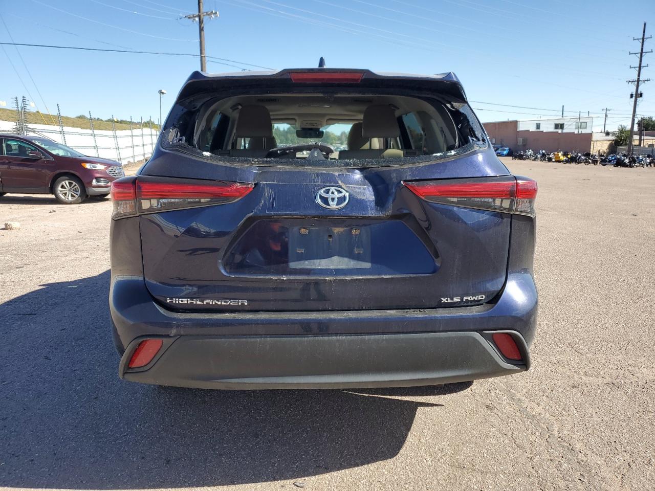 2021 Toyota Highlander Xle VIN: 5TDHZRBH1MS092545 Lot: 86162415