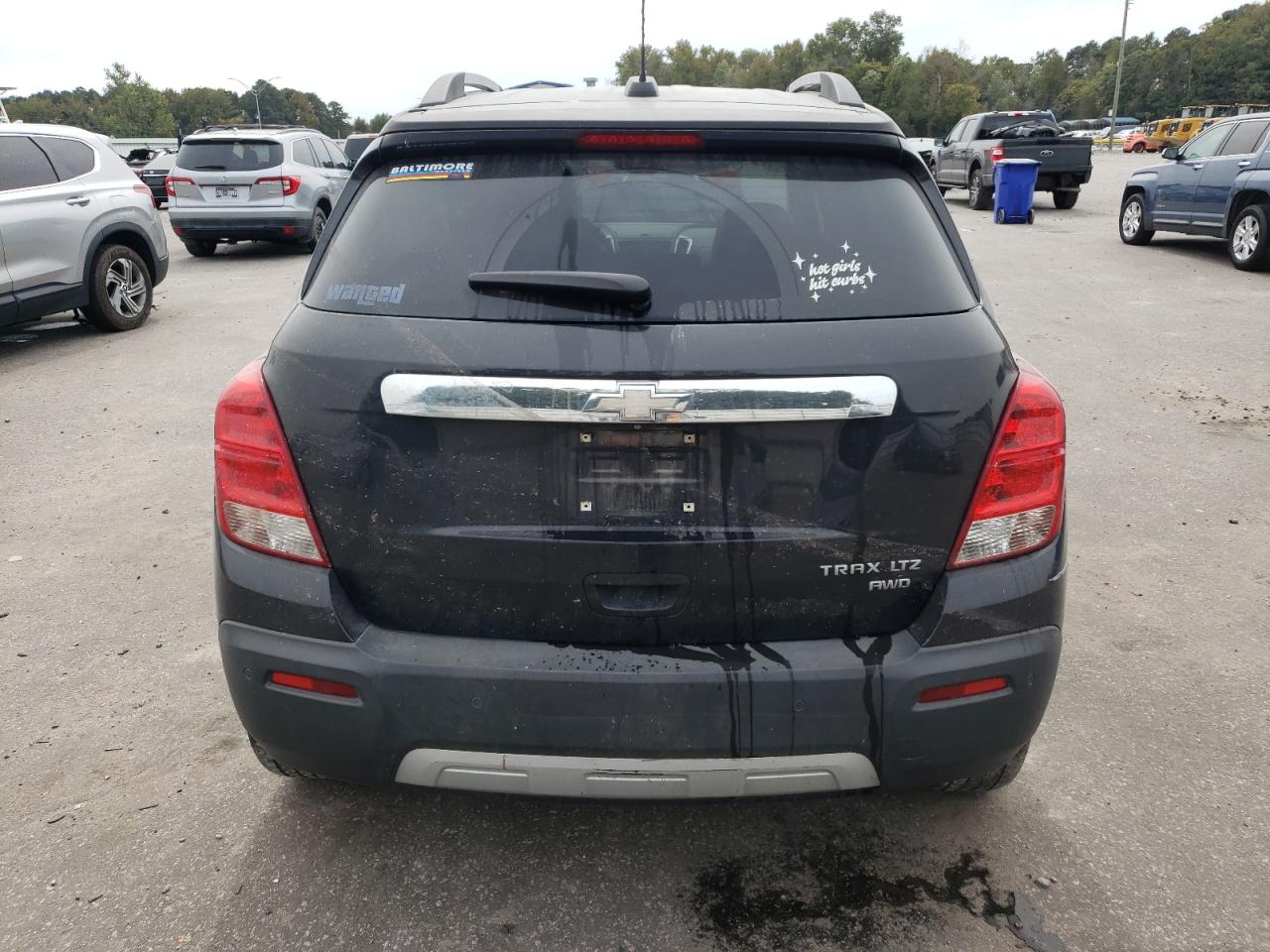 2015 Chevrolet Trax Ltz VIN: KL7CJTSB1FB100094 Lot: 85255965