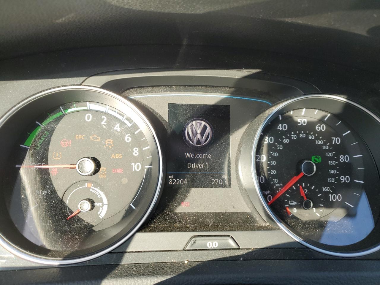 2017 Volkswagen E-Golf Se VIN: WVWKR7AU5HW953952 Lot: 85146735