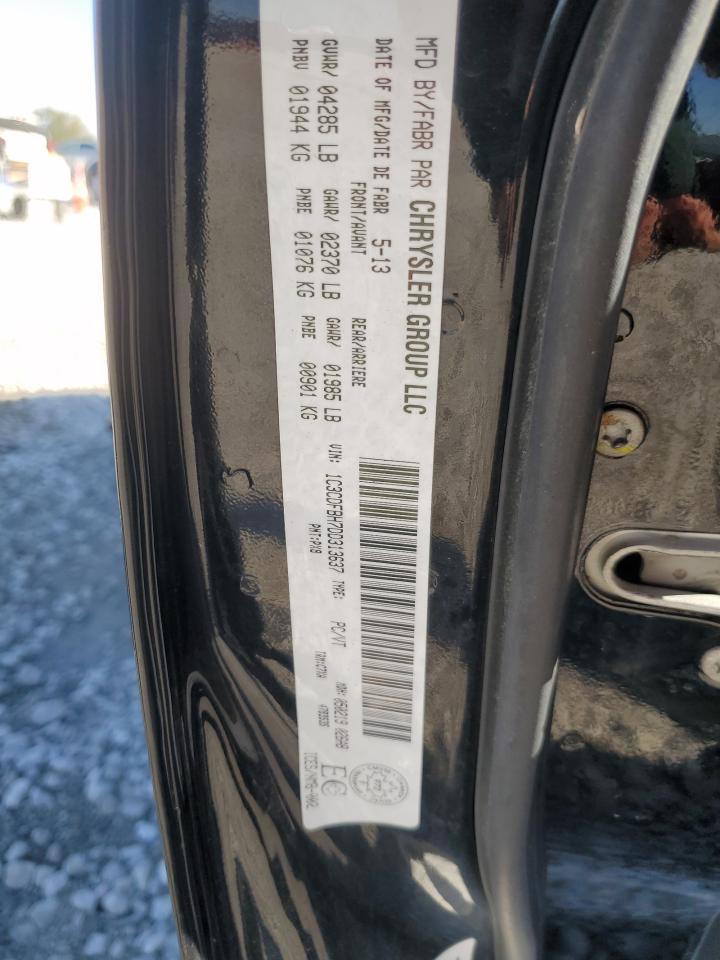 2013 Dodge Dart Sxt VIN: 1C3CDFBH7DD313637 Lot: 82238805