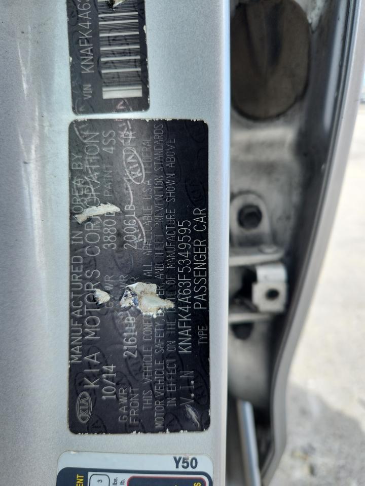 2015 Kia Forte Lx VIN: KNAFK4A63F5349595 Lot: 82332005