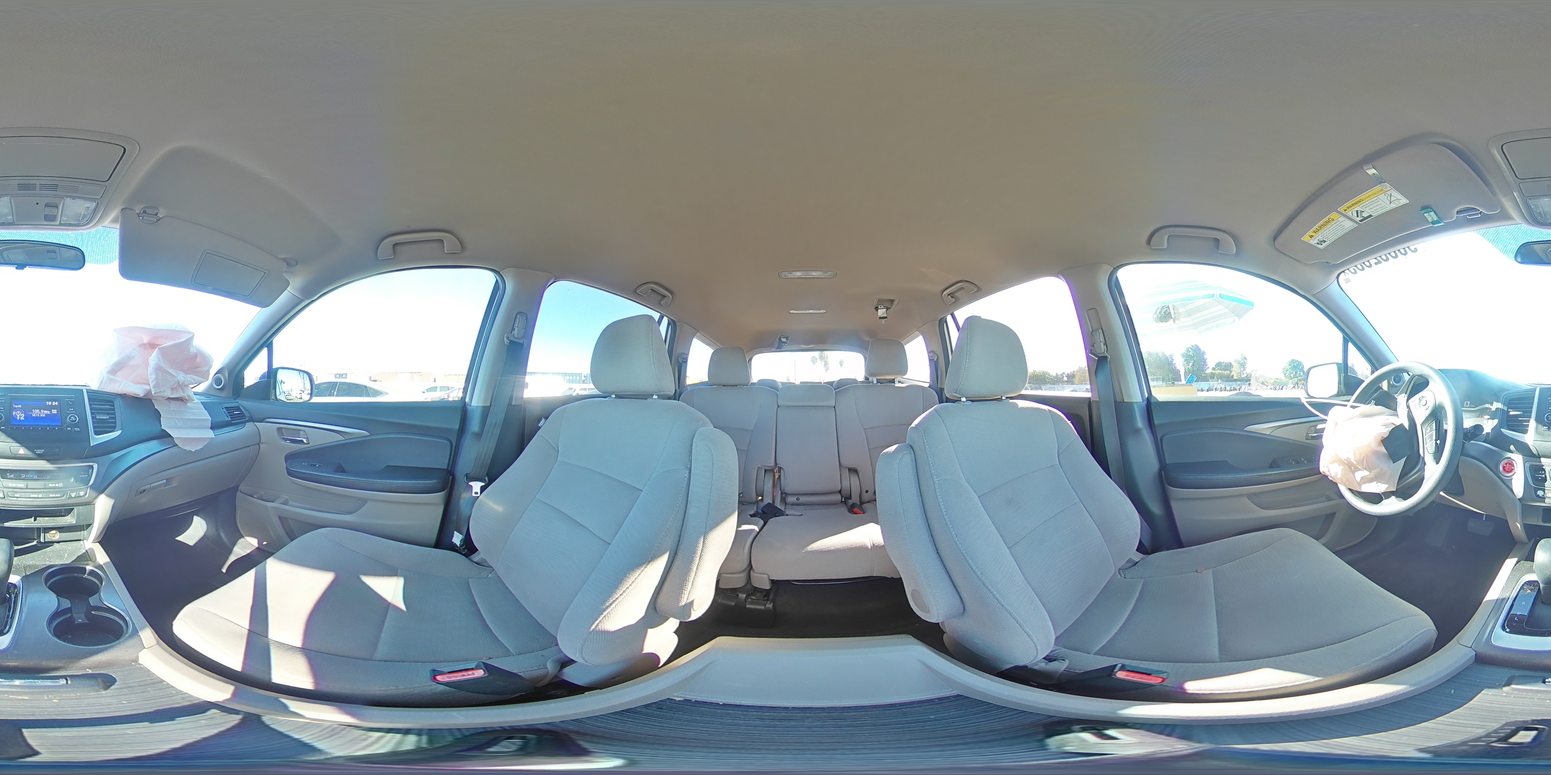 2017 Honda Pilot Lx VIN: 5FNYF5H13HB021062 Lot: 90552635