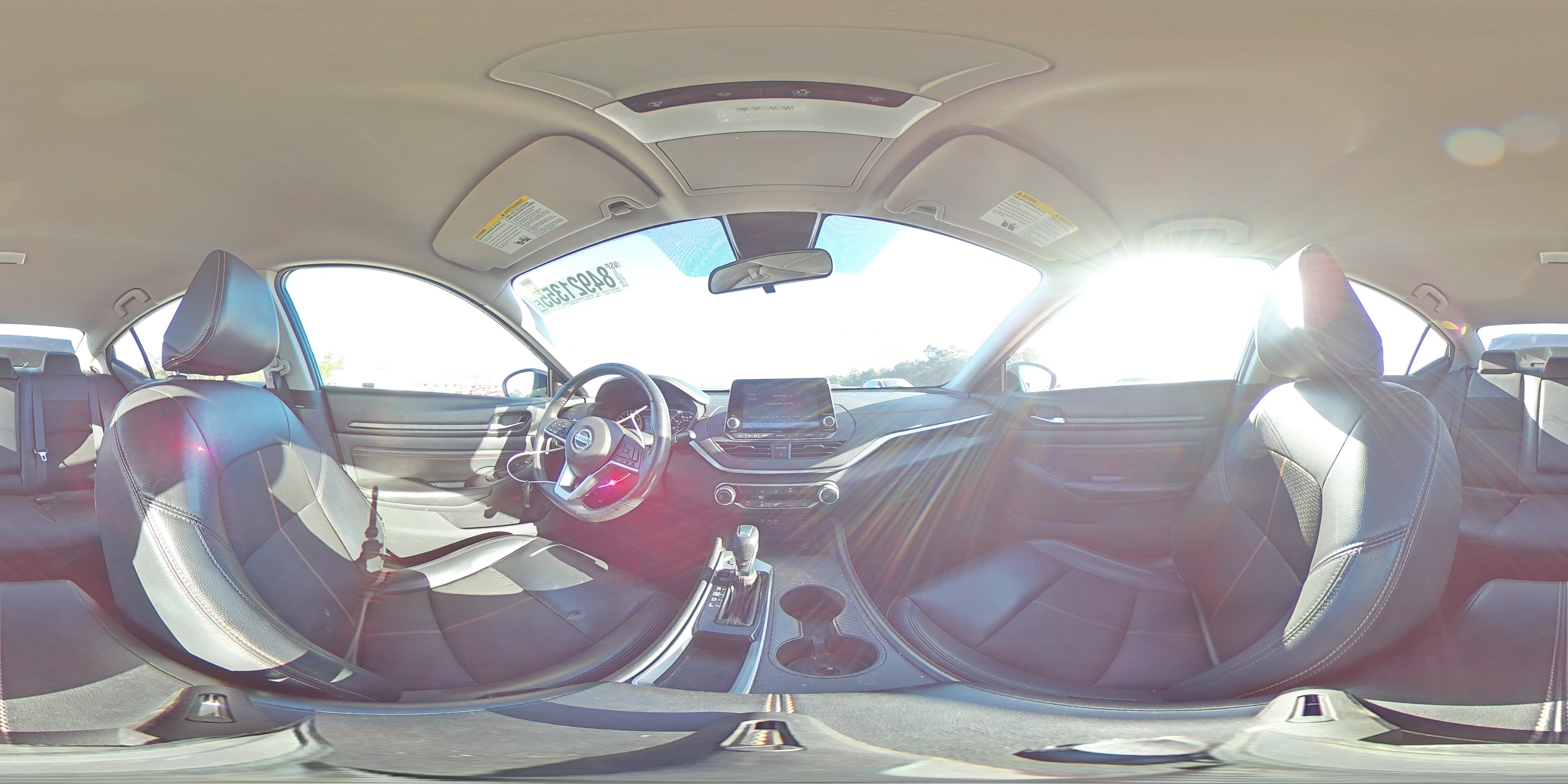 2022 Nissan Altima Sr VIN: 1N4BL4CV5NN385540 Lot: 84921355