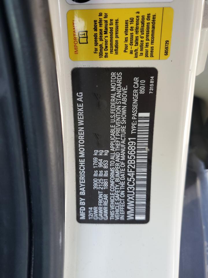 2015 Mini Cooper S VIN: WMWXU3C54F2B56891 Lot: 90738345