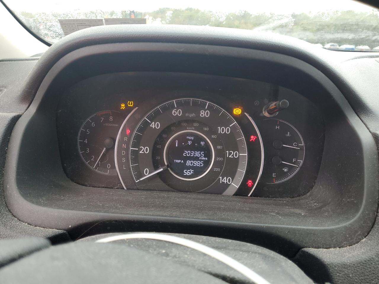 2015 Honda Cr-V Lx VIN: 2HKRM4H35FH626981 Lot: 86237775