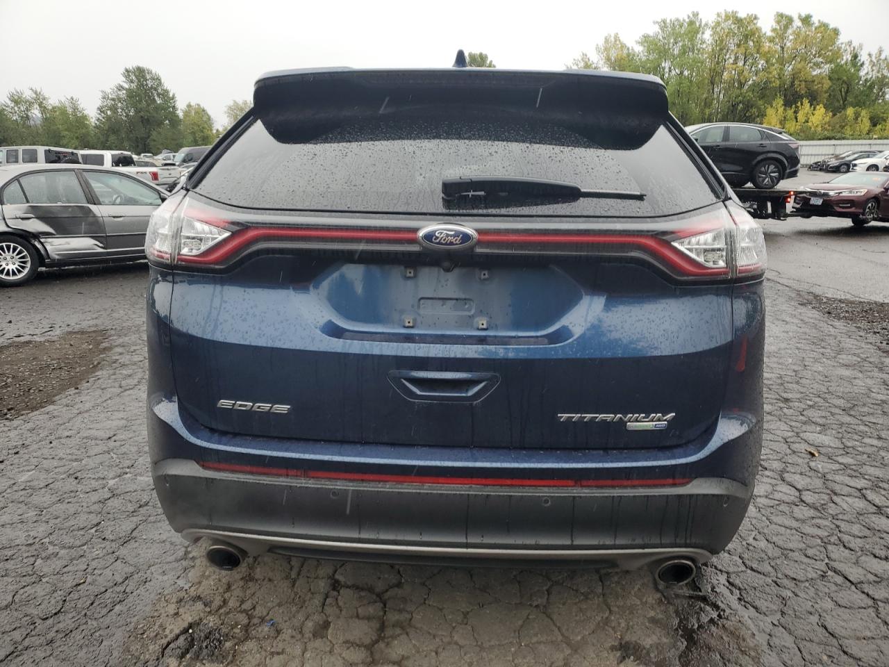 2017 Ford Edge Titanium VIN: 2FMPK4K91HBB62169 Lot: 81821075