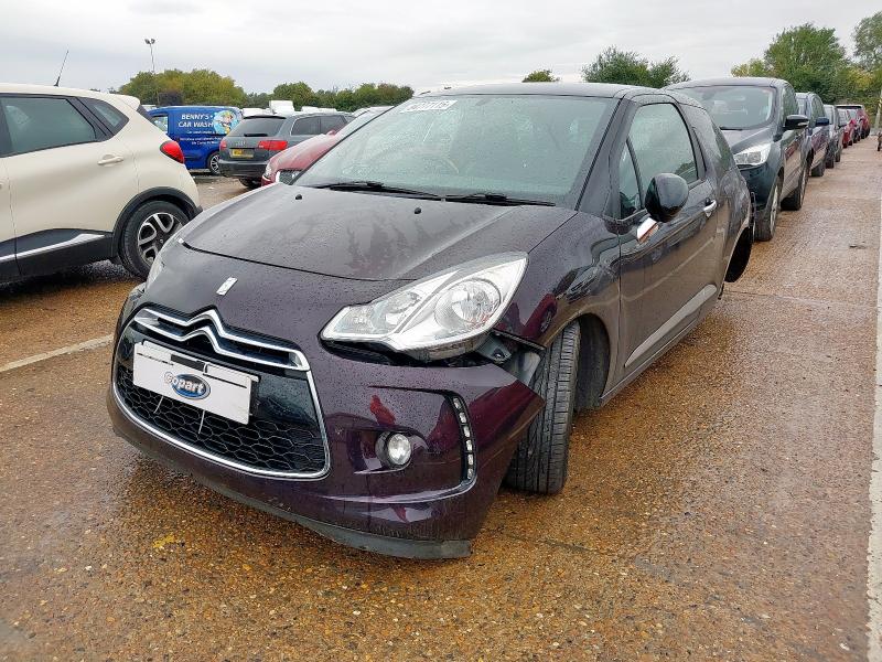 2015 DS DS 3 1.6 BLUEHDI DSTYLE NAV 3DR for sale at Copart SANDWICH