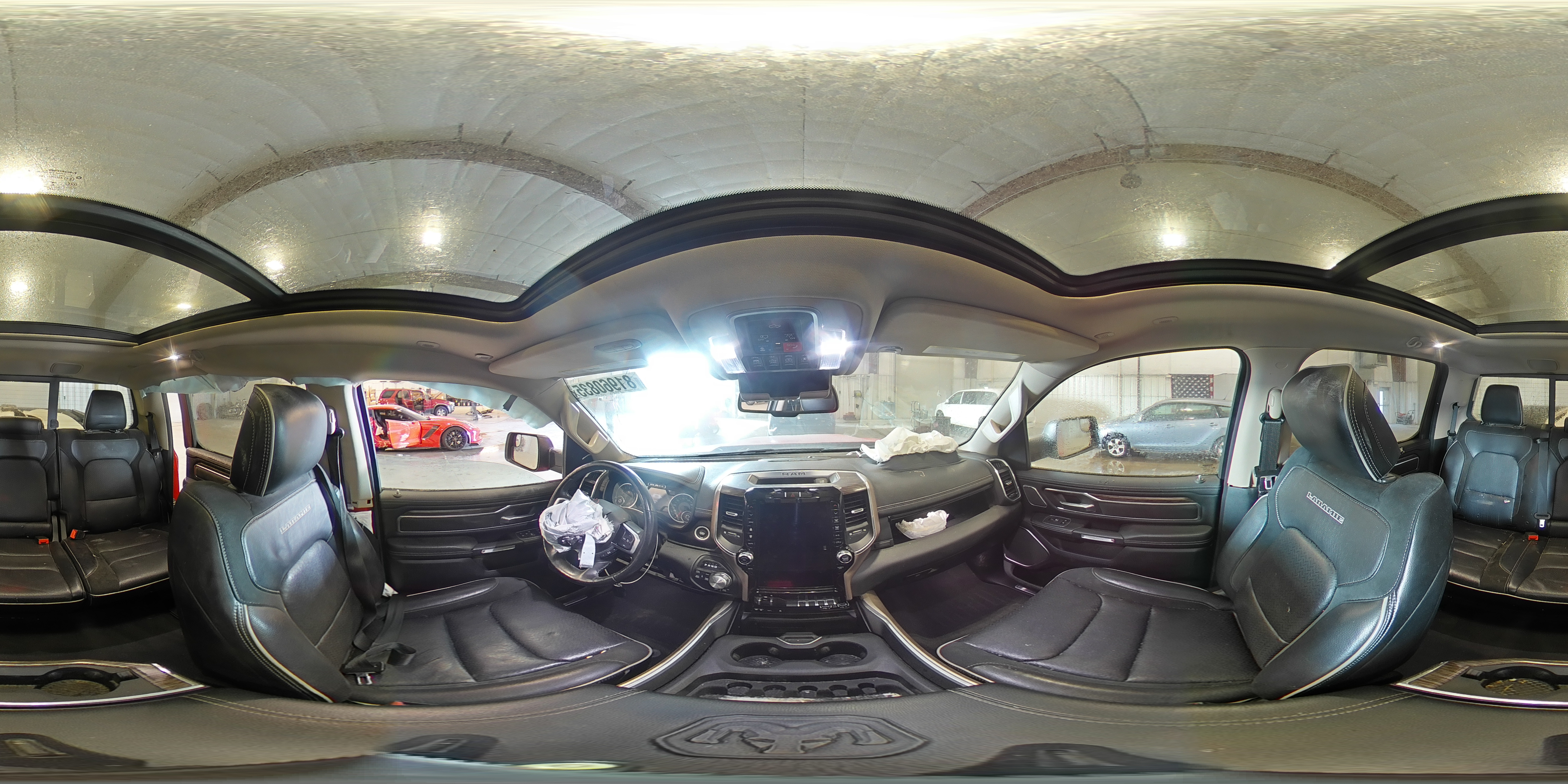 2019 Ram 1500 Laramie VIN: 1C6SRFRT4KN609796 Lot: 81960835