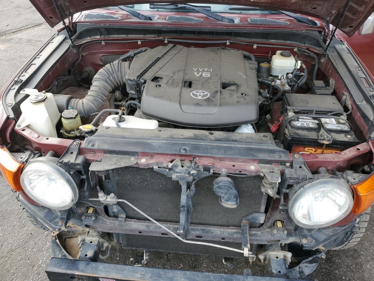 2008 Toyota Fj Cruiser VIN: JTEBU11F28K014225 Lot: 87240425