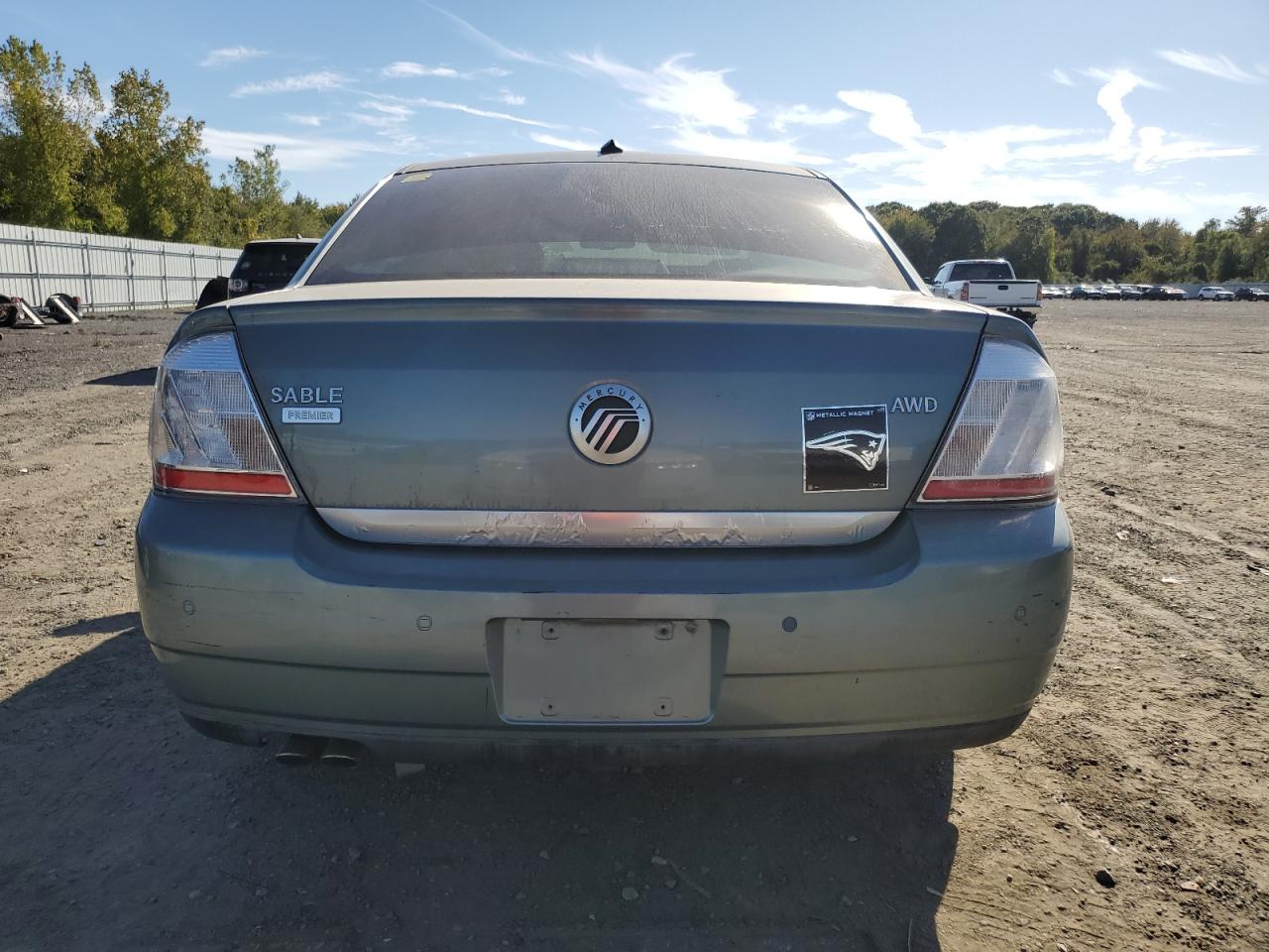 2008 Mercury Sable Premier VIN: 1MEHM43W88G616092 Lot: 85339205