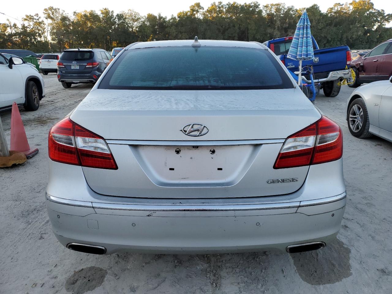 2012 Hyundai Genesis 3.8L VIN: KMHGC4DD9CU192750 Lot: 90937355