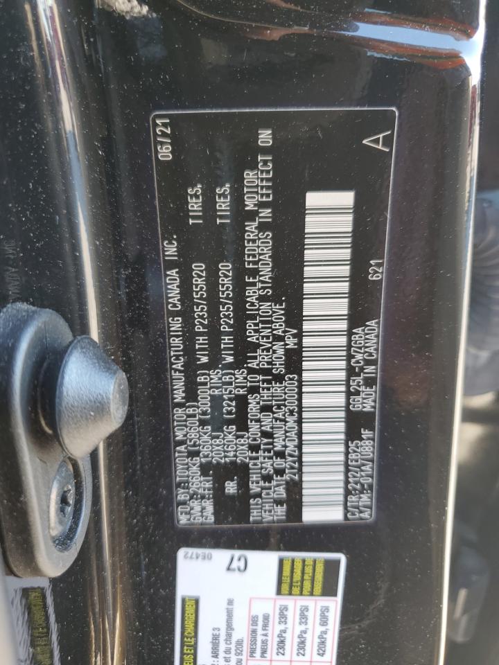 2021 Lexus Rx 350 F Sport VIN: 2T2YZMDA0MC300003 Lot: 81954095