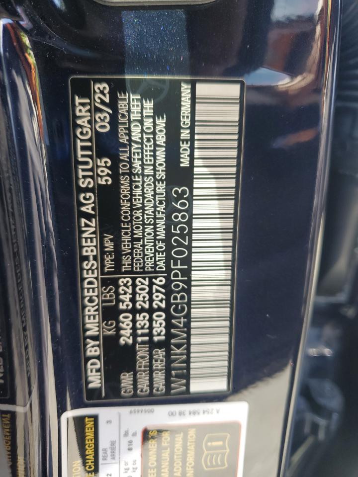 2023 Mercedes-Benz Glc 300 VIN: W1NKM4GB9PF025863 Lot: 85524095