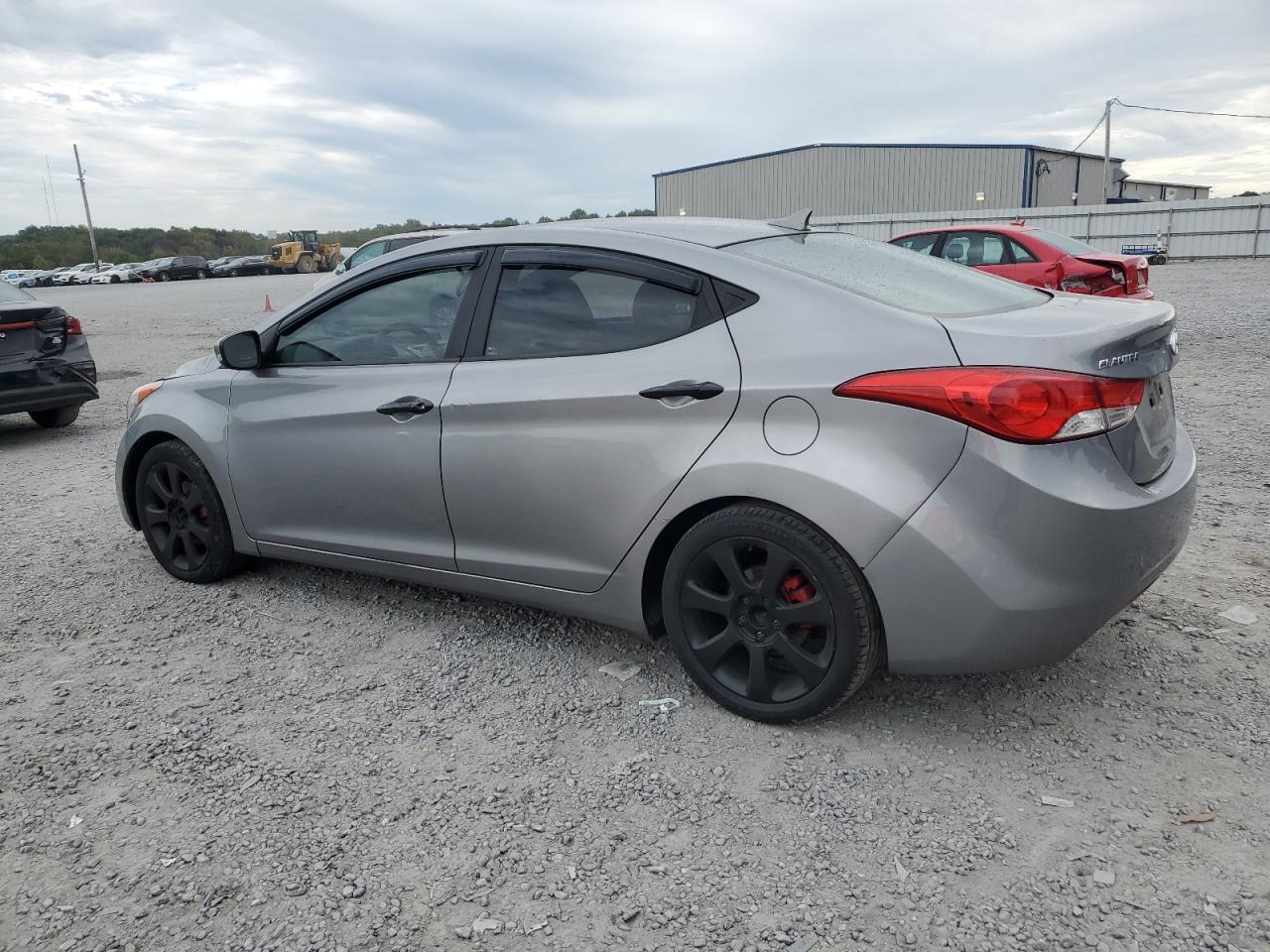 2012 Hyundai Elantra Gls silver null gas KMHDH4AE6CU223759 photo #3