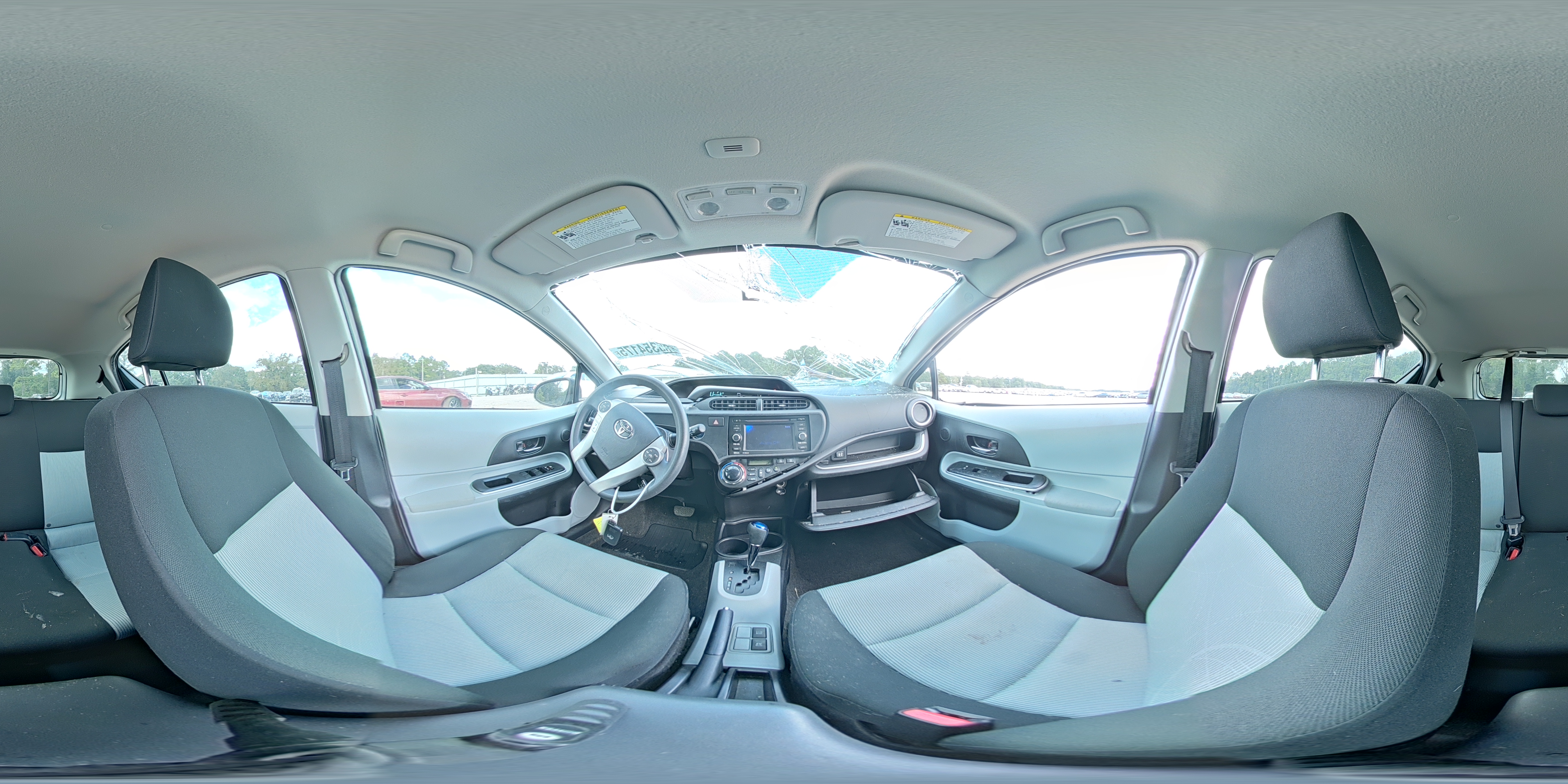 2014 Toyota Prius C VIN: JTDKDTB37E1059280 Lot: 85354175