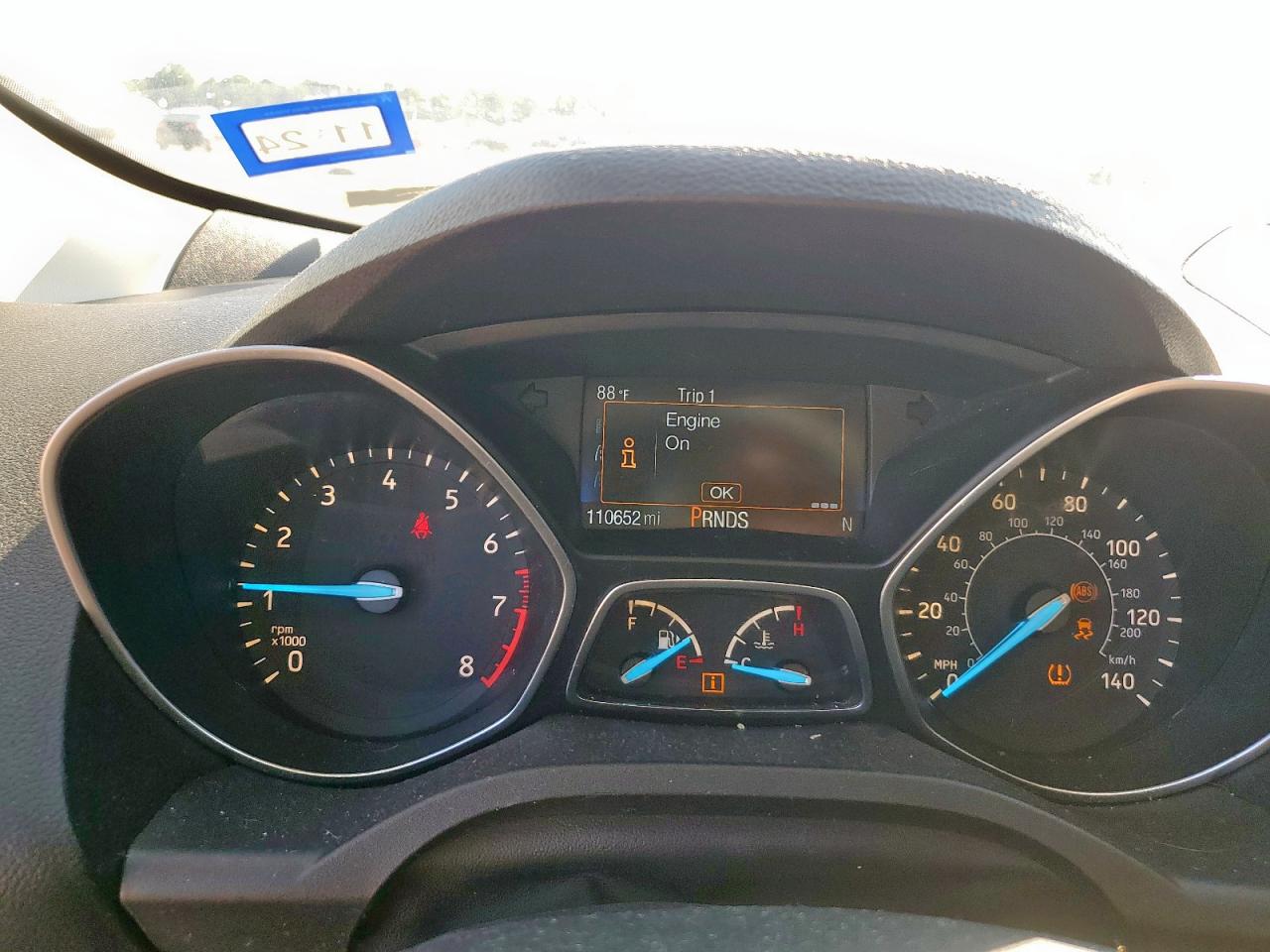 2017 Ford Escape S VIN: 1FMCU0F72HUB42517 Lot: 83999695