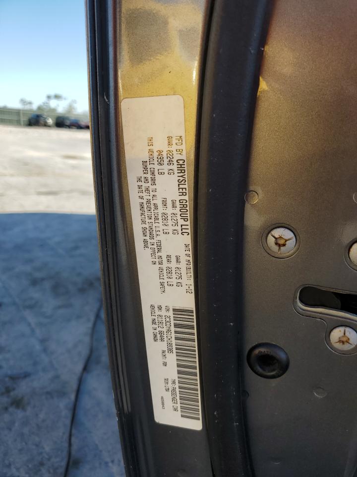 2012 Dodge Challenger Sxt VIN: 2C3CDYAG1CH189385 Lot: 82636565