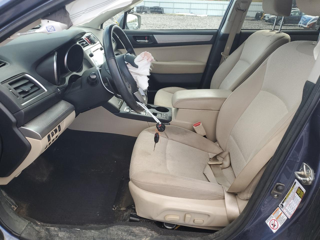 2017 Subaru Outback 2.5I Premium VIN: 4S4BSADC4H3230384 Lot: 89524015