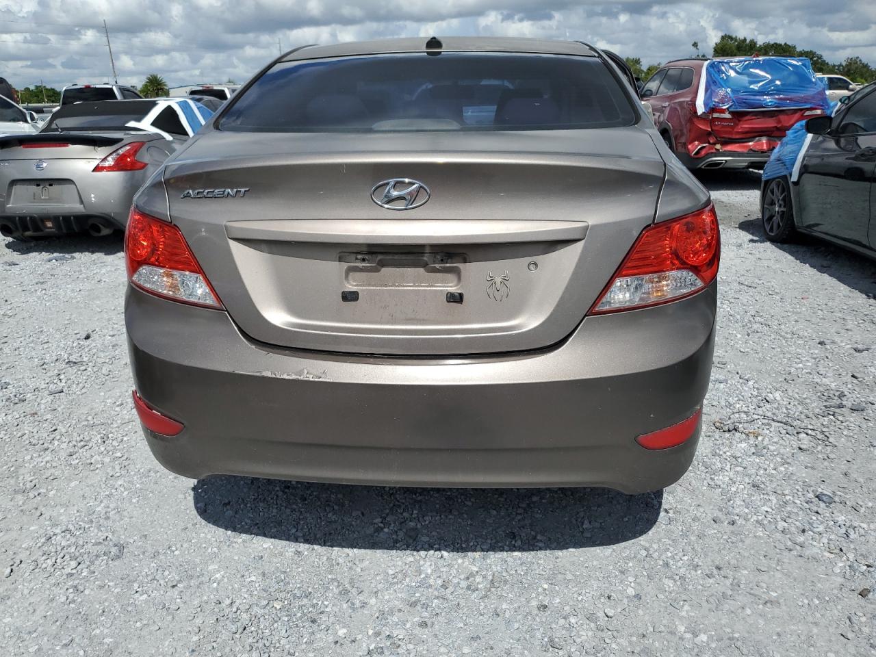 2014 Hyundai Accent Gls VIN: KMHCU4AE7EU609195 Lot: 85147525