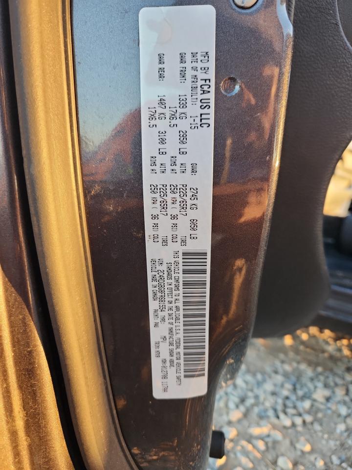 2015 Dodge Grand Caravan Se VIN: 2C4RDGBG8FR681554 Lot: 89905995