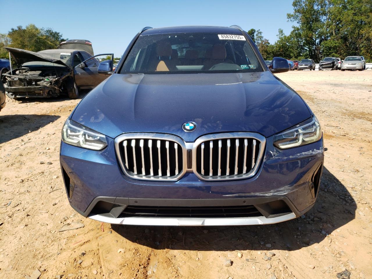 2022 BMW X3 xDrive30I VIN: 5UX53DP04N9K69419 Lot: 85832755