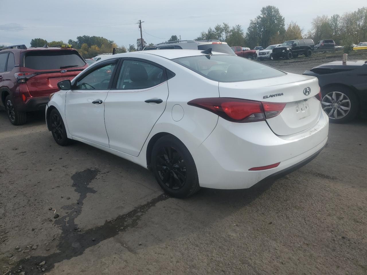 2015 Hyundai Elantra Se white null gas 5NPDH4AE3FH577774 photo #3